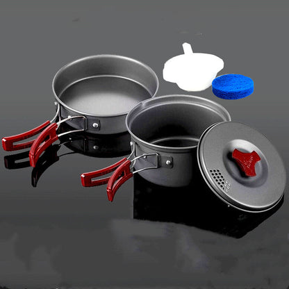 Picnic Cookware Set - Camping Pot Set for Outdoor Adventures