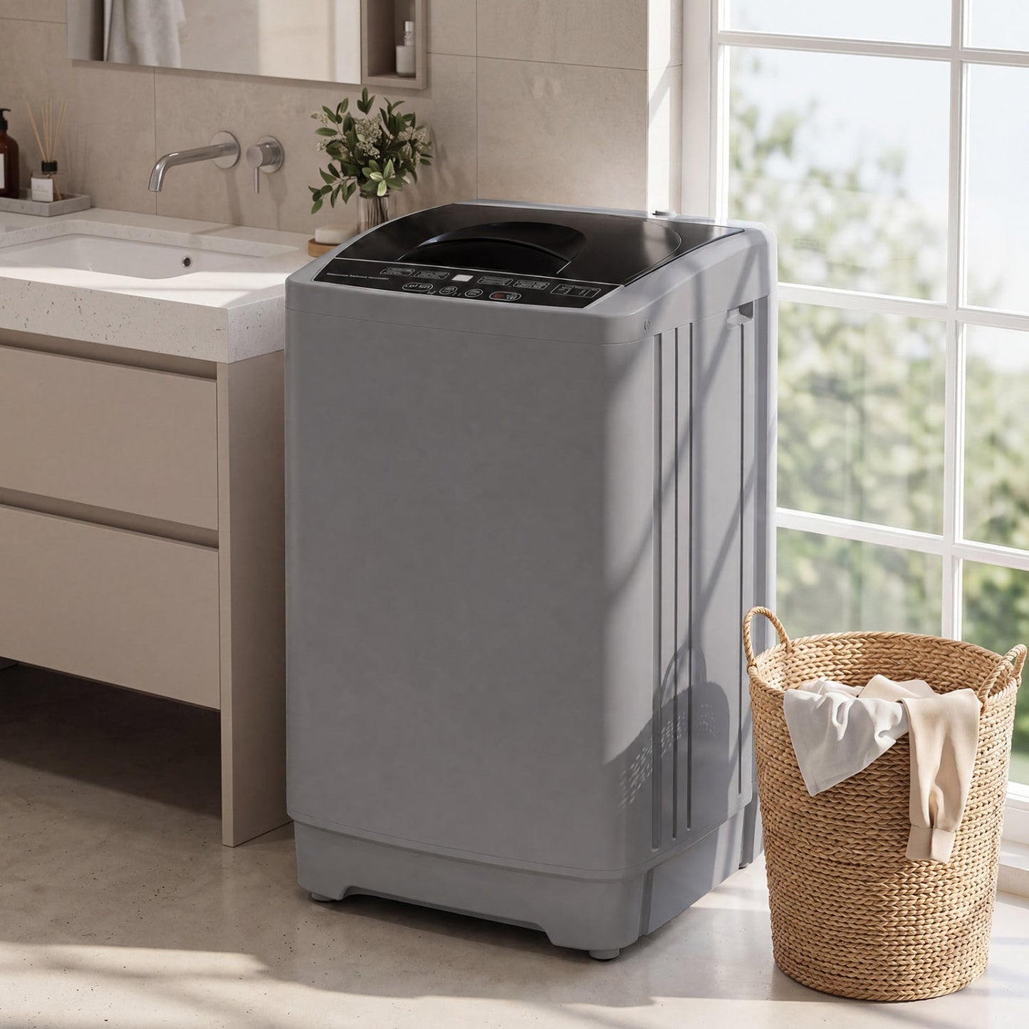 9.93 lbs Automatic Washing Machine