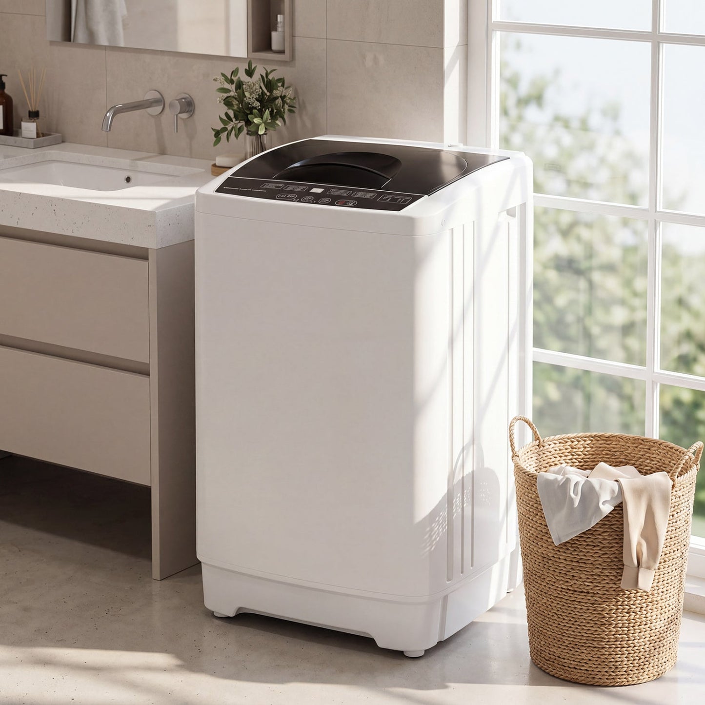 9.93 lbs Automatic Washing Machine