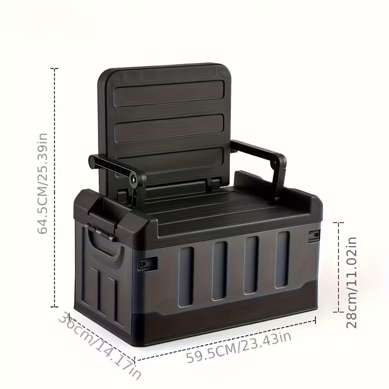 Portable 2-in-1 Storage stool