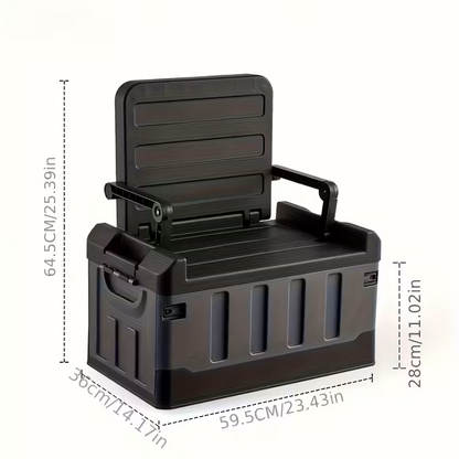 Portable 2-in-1 Storage stool