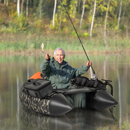 Portable Fishing Boat with Detachable Storage
