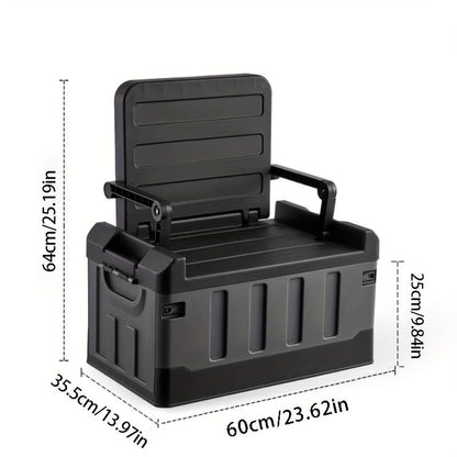 Portable 2-in-1 Storage stool