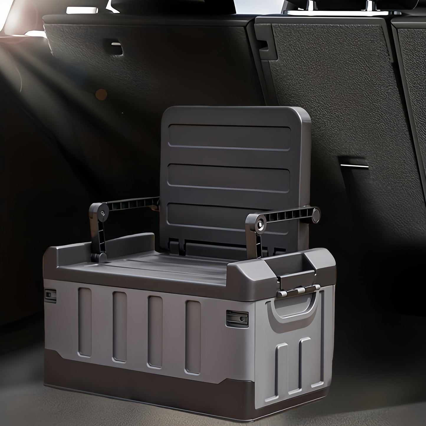 Portable 2-in-1 Storage stool