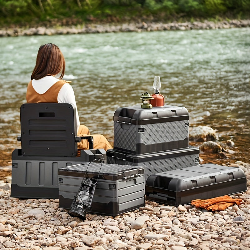 Portable 2-in-1 Storage stool