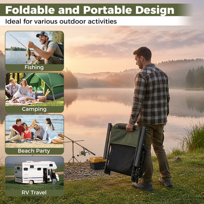 Oversized Foldable Fishing Chair