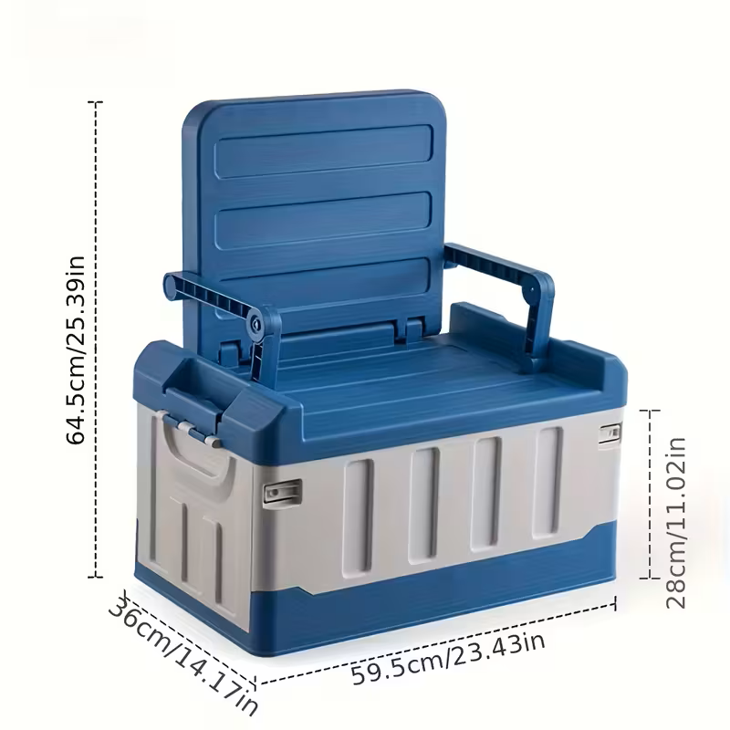 Portable 2-in-1 Storage stool