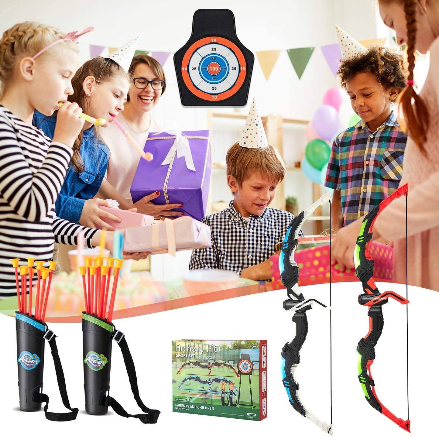 Youth Archery Bow Set