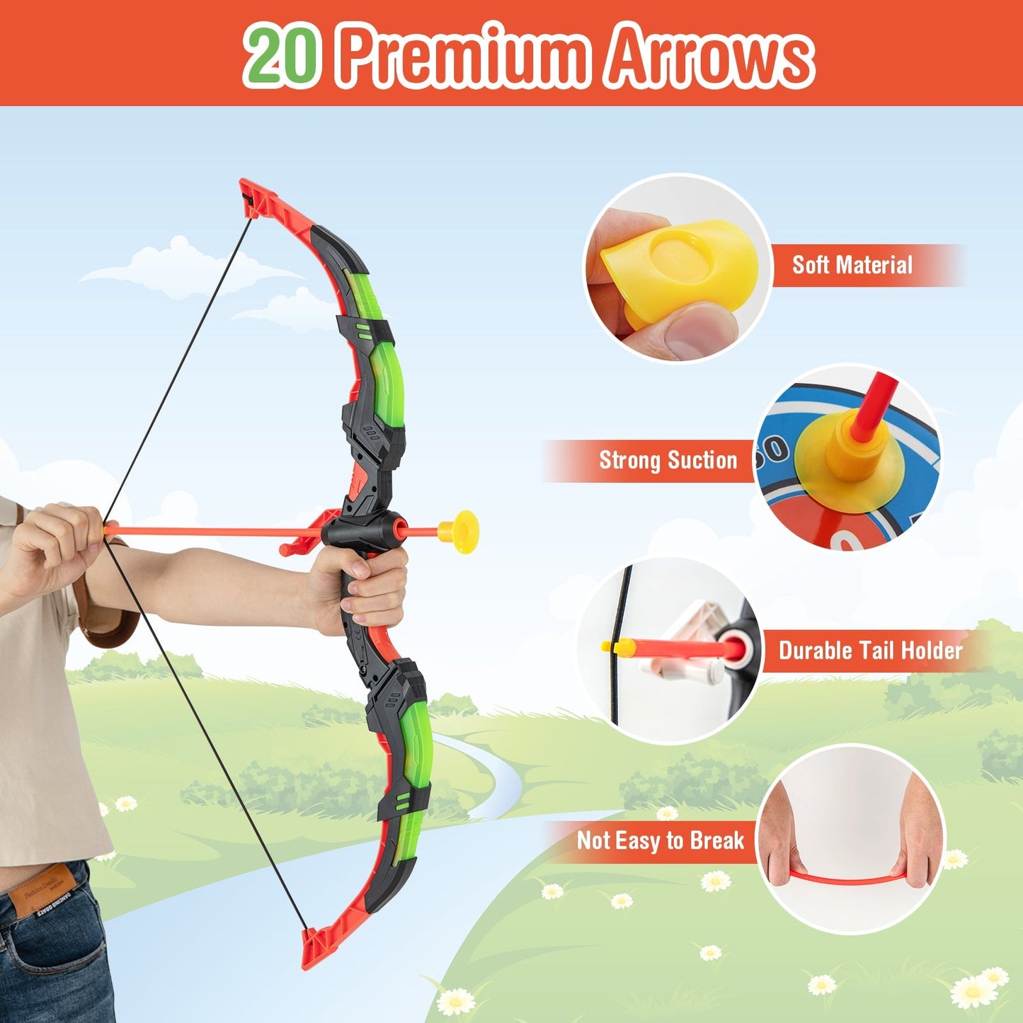 Youth Archery Bow Set