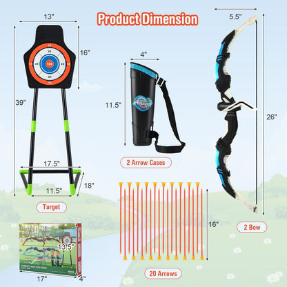 Youth Archery Bow Set