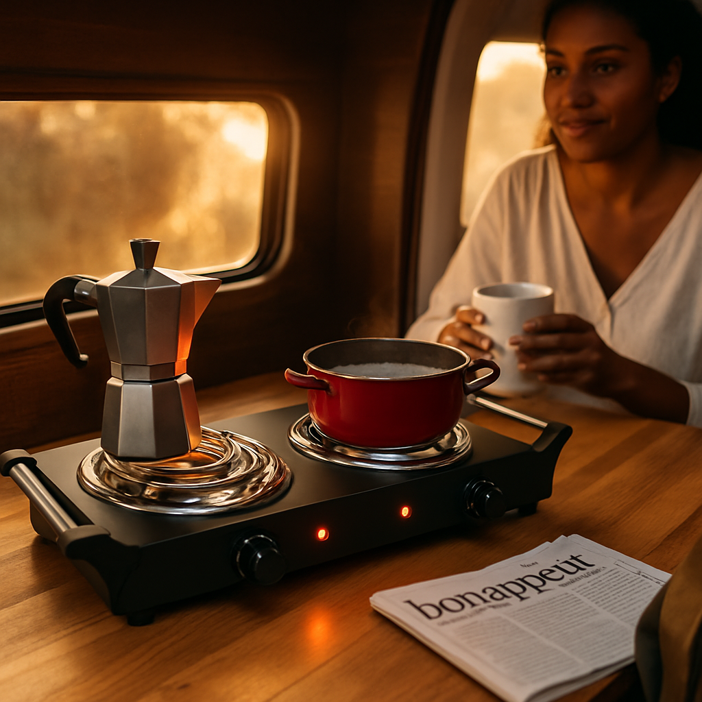 Portable Electric Dual Burner Hot Plate Stove