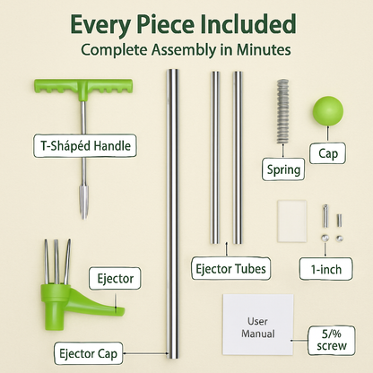 Weed Puller Twister Stand-Up Root Remover Tool