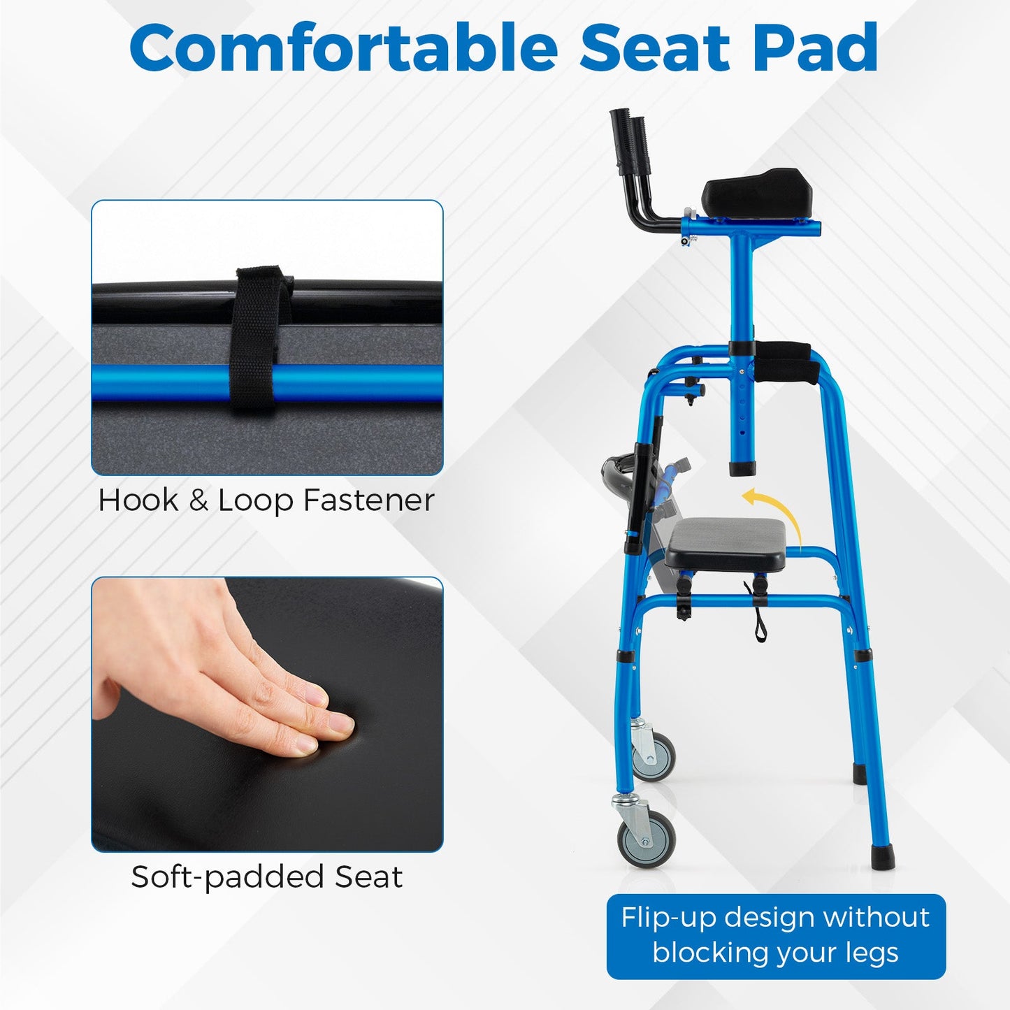 Versatile Rolling Walker for Rehabilitation Training