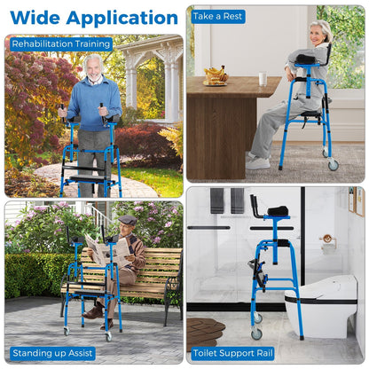 Versatile Rolling Walker for Rehabilitation Training